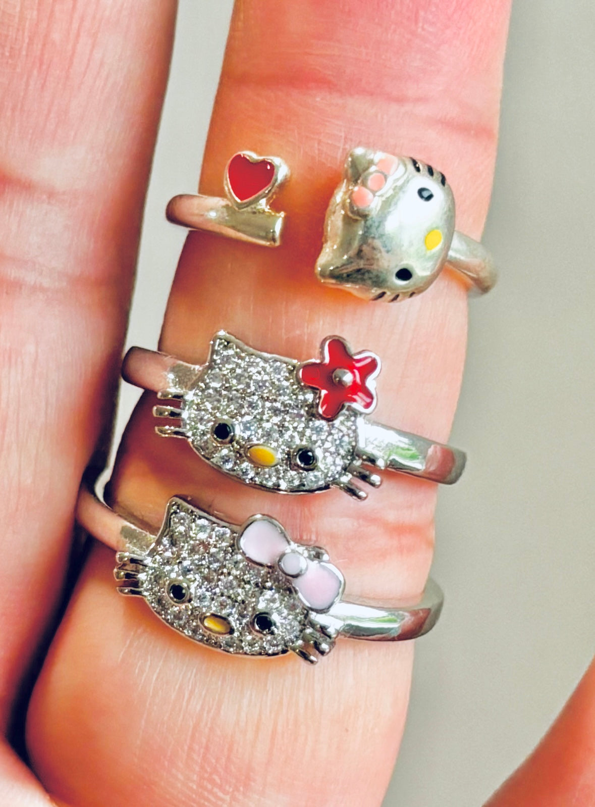Hello Kitty Rings