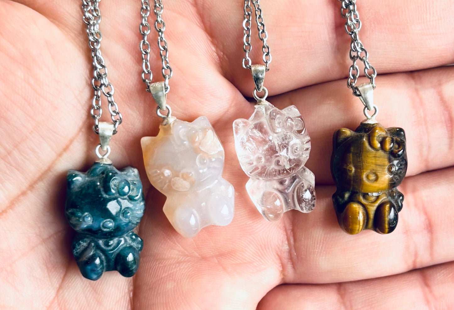 Hello Kitty Crystal Necklace